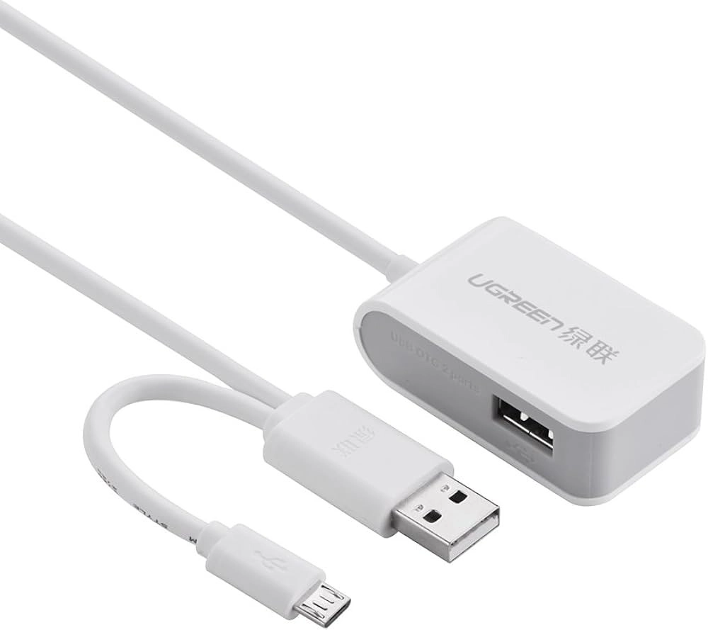 Ugreen 20274 hỗ trợ OTG chia 2 cổng USB