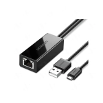 Bộ chuyển đổi USB sang LAN UGREEN 30985 - Tích hợp cổng micro - Tốc độ truyền 100Mbps