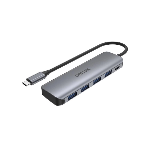 Cáp chuyển TYPE-C sang 4 USB 3.0 + PD 100W Unitek H1107B