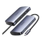 Bộ chuyển đổi Type-C sang HDMI, Lan, USB 3.0, SD/TF Ugreen 50852
