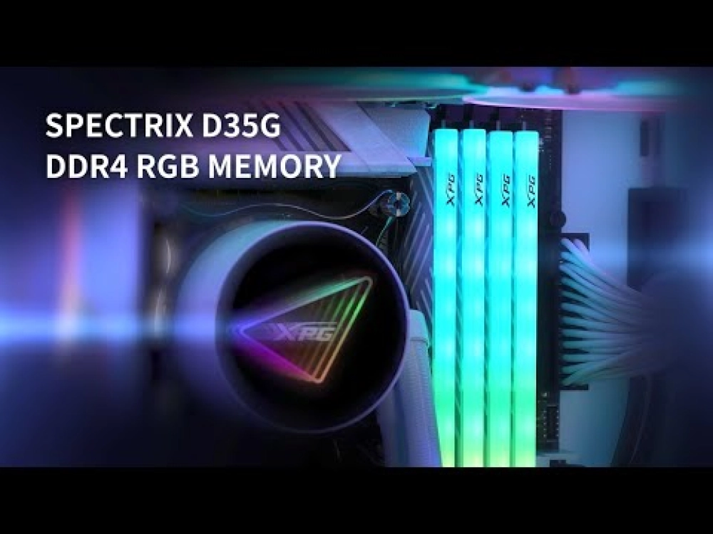 Ram ADATA 8GB bus 3200 XPG D35G BLACK RGB 