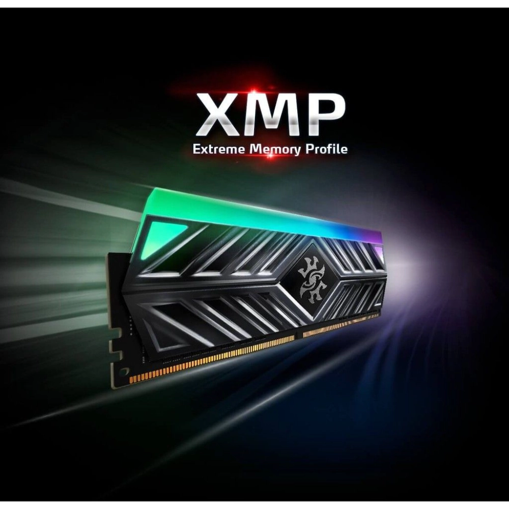 Ram DDR4 Adata 8GB 3200Mhz XPG Spectrix D41 RGB Grey (1x 8GB)