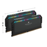 Ram PC Corsair Dominator Platinum RGB 32GB DDR4 3200Mhz (Tản nhiệt, 2x16GB, black)