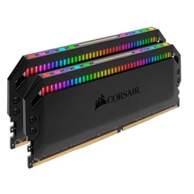 Ram PC Corsair Dominator Platinum RGB Ver 4.32 16GB DDR4 3200MHz (CMT16GX4M2C3200C16) (2x8GB)