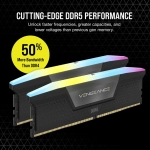 Ram PC Corsair Vengeance RGB 32GB DDR5 5200Mhz (CMH32GX5M2B5200C40) (Tản nhiệt, 2x16GB, Black)