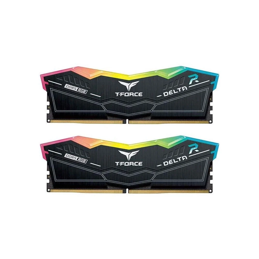 Ram TeamGroup T-Force Delta RGB 32Gb (2x16GB) DDR5 6000MHz Black