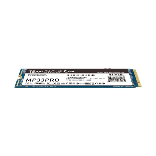 TeamGroup MP33 PRO 512GB M.2 PCIe Gen3x4