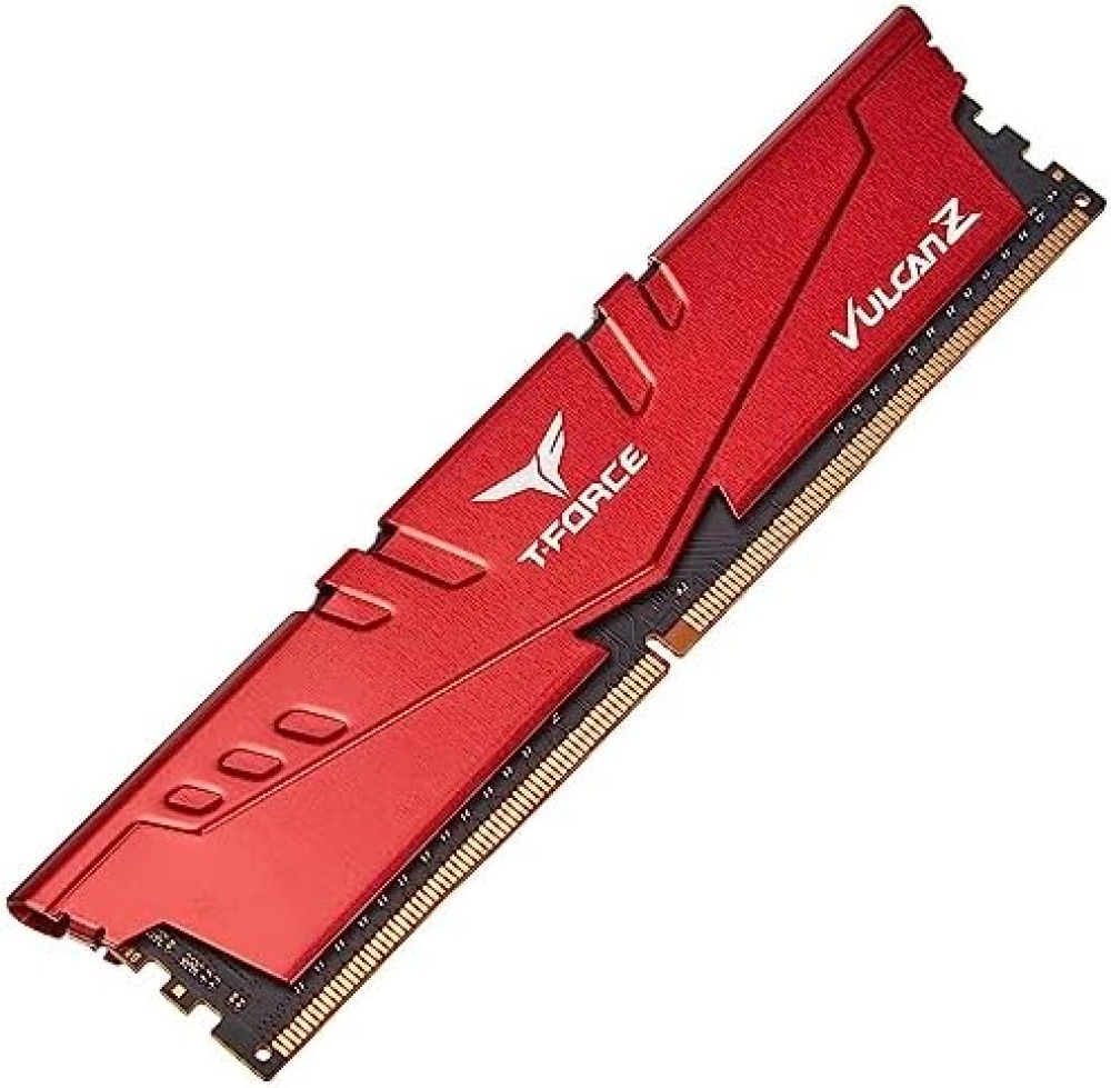 Ram DDR4 TeamGroup 8GB 3200Mhz T-Force Vulcan Z Gaming (1x 8GB) (TLZRD48G3200HC16C01) (Đỏ)