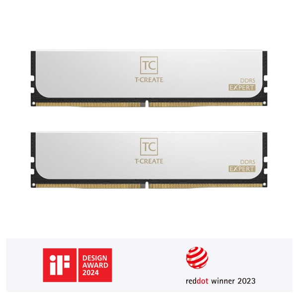 TeamGroup T-Create EXPERT 2x16GB DDR5 6400Mhz White