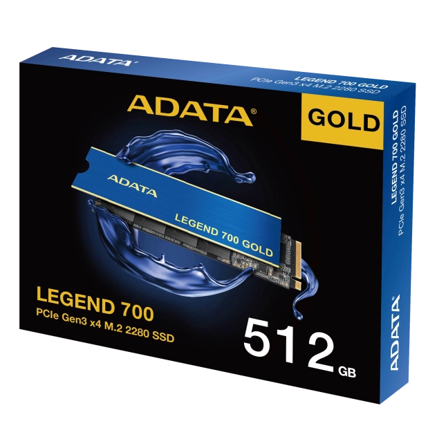 Ổ cứng SSD Adata Legend 700 Gold PCIe Gen3 x4 M.2 2280 512GB (SLEG-700G-512GCS-S48)