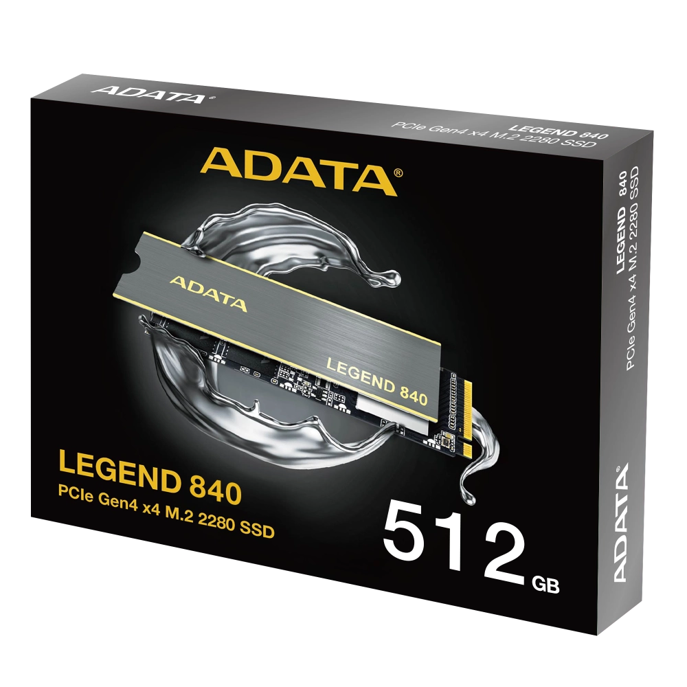 Ổ cứng SSD Adata Legend 840 PCIe Gen4 x4 M.2 2280 512GB (ALEG-840-512GCS)