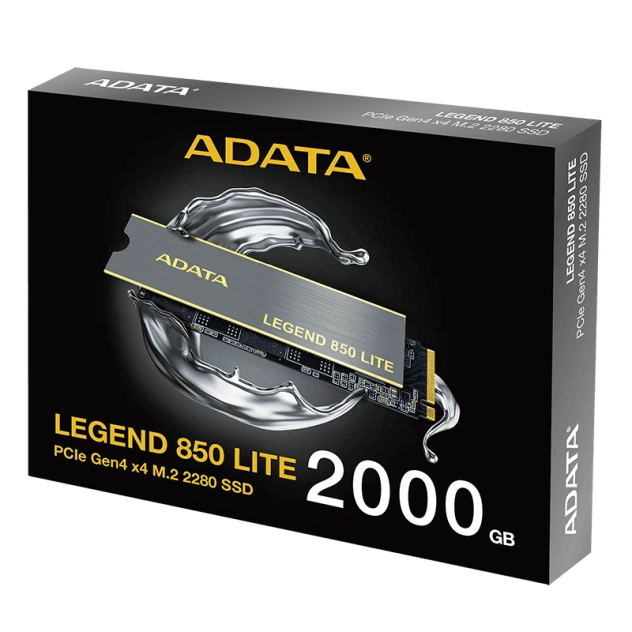 Ổ cứng SSD Adata Legend 850 LITE PCIe Gen4 x4 M.2 2280 2TB (ALEG-850L-2000GCS)