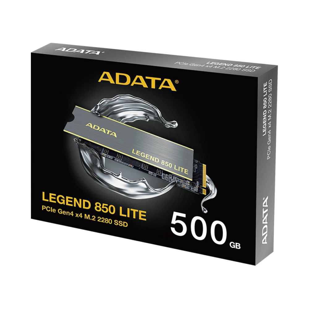 Ổ cứng SSD Adata Legend 850 LITE PCIe Gen4 x4 M.2 2280 500GB (ALEG-850L-500GCS)