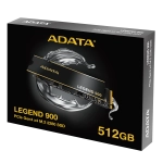 Ổ cứng SSD Adata Legend 900 PCIe Gen4 x4 M.2 2280 512GB (SLEG-900-512GCS)