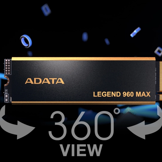 Ổ cứng SSD Adata Legend 960 MAX PCIe Gen4 x4 M.2 2280 2TB (ALEG-960M-2TCS)