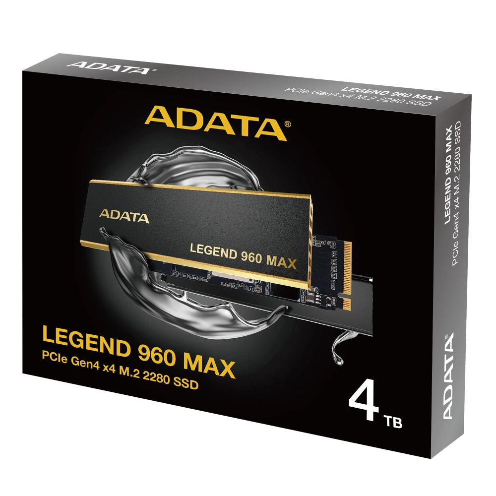 Ổ cứng SSD Adata Legend 960 MAX PCIe Gen4 x4 M.2 2280 4TB (ALEG-960M-4TCS)