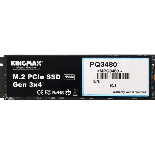 SSD Kingmax 256GB PQ3480 M2 PCIE Gen 3x4