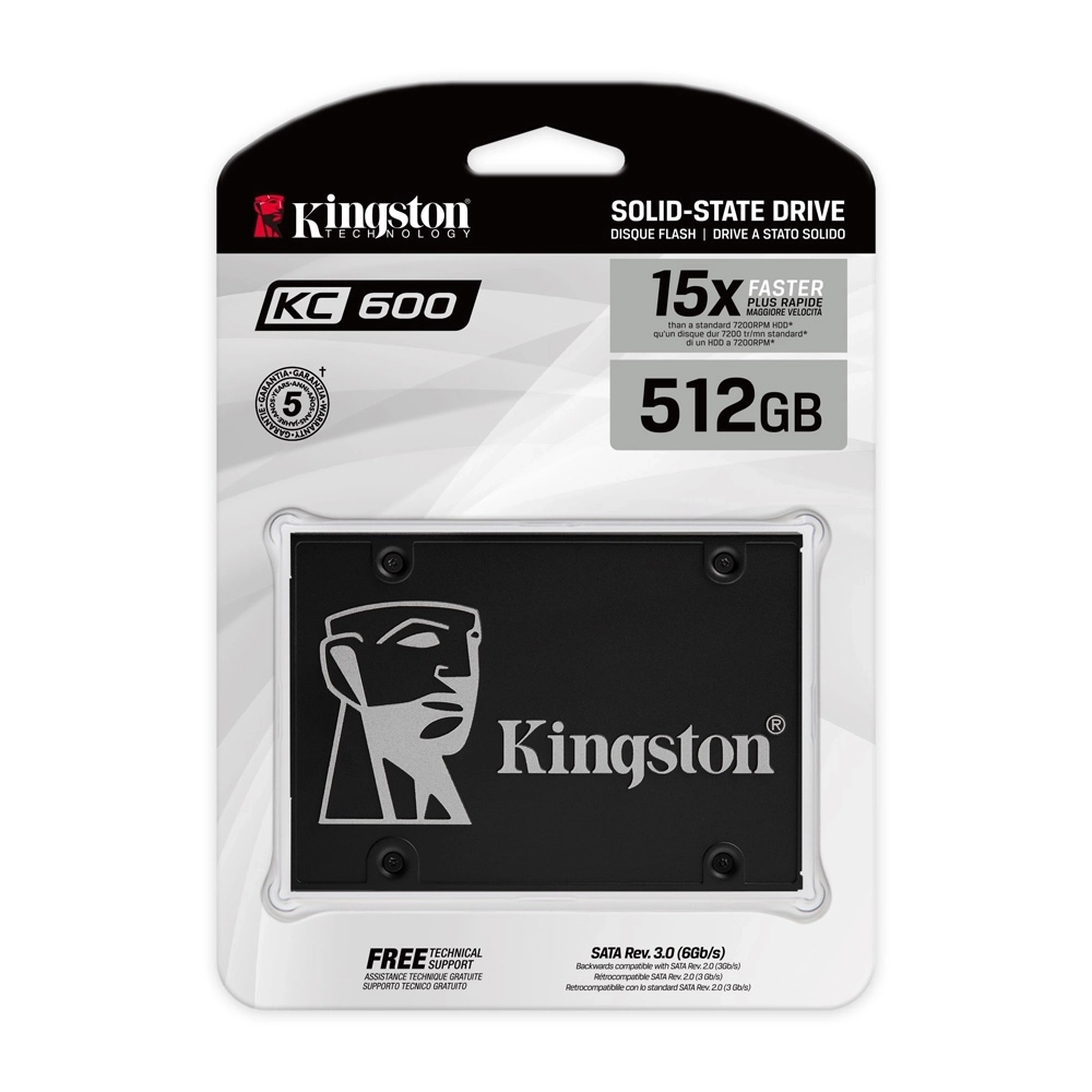 Ổ cứng SSD Kingston SKC600 512GB Sata III 2.5inch (SKC600/512G)