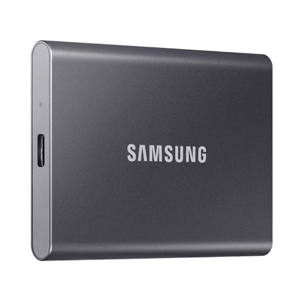 Ổ cứng di động SSD Samsung 500GB T7 Portable màu xám MU-PC500T/WW