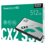 Ổ cứng SSD TeamGroup 512G CX2 Sata III