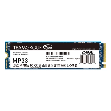 TeamGroup MP33 256GB M.2 PCIe Gen3x4