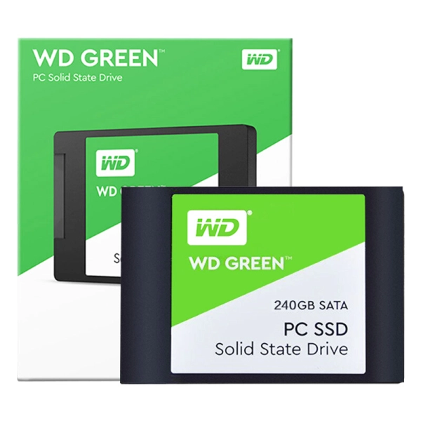 Ổ Cứng SSD 240G Western Green | Sata III, 2.5 inch, WDS240G3G0A