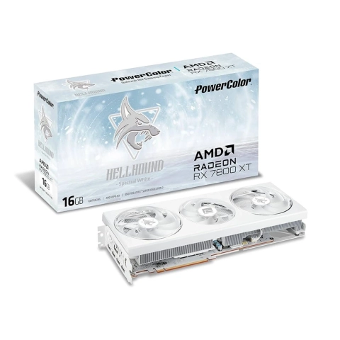 Hellhound Spectral White RX7800XT 16GB GDDR6