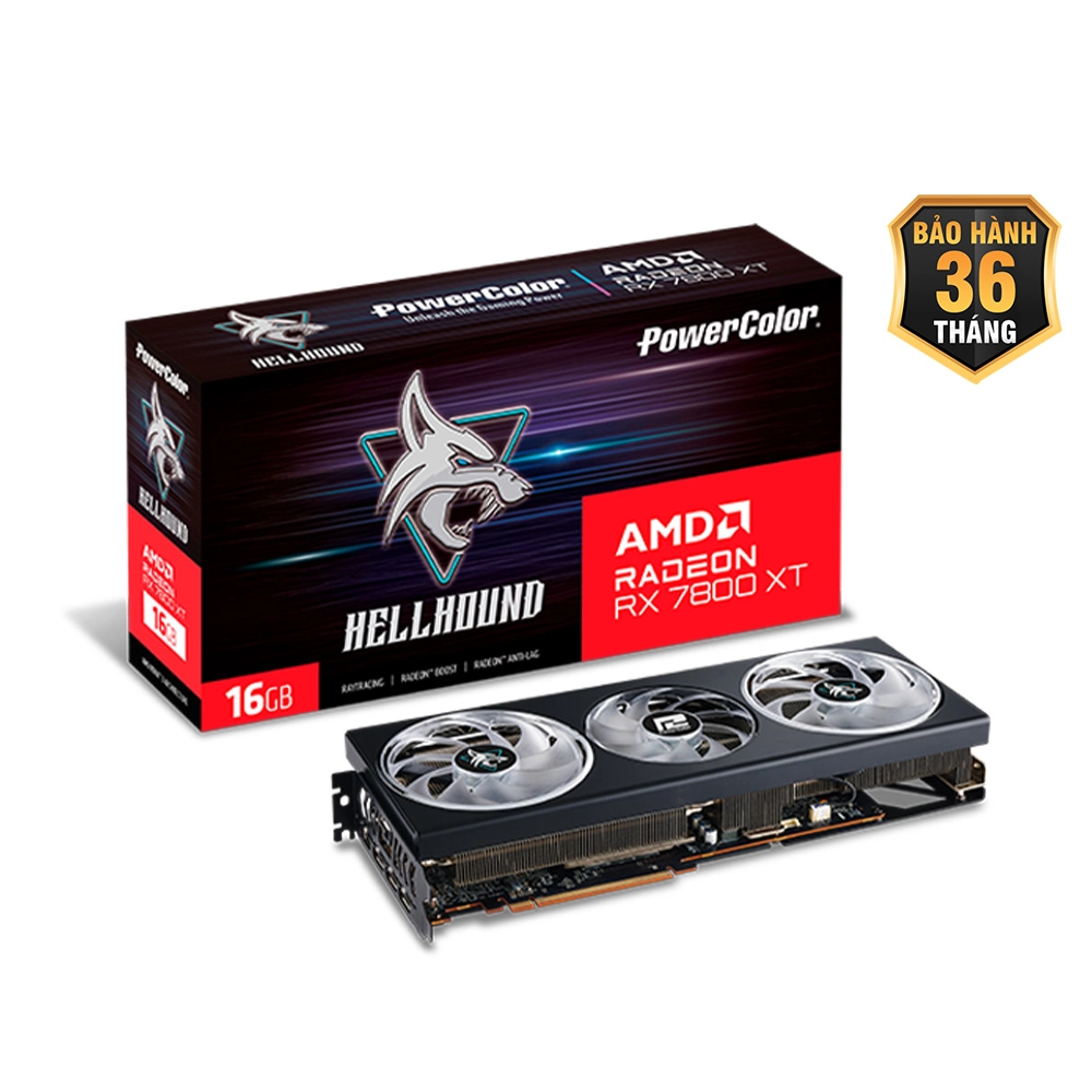 Hellhound RX7800XT 16GB GDDR6