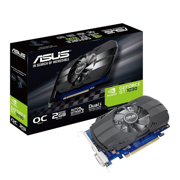 Card màn hình Vga Asus GT1030 2G OC 1Fan (PH-GT1030-O2G)