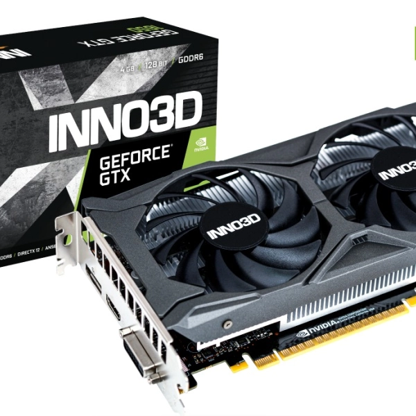 VGA Inno3D GTX 1650 Twin X2 OC 4GB GDDR6