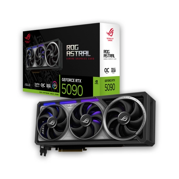 Card Màn Hình Asus ROG Astral GeForce RTX 5090 32GB GDDR7 OC Edition (ROG-ASTRAL-RTX5090-O32G-GAMING)