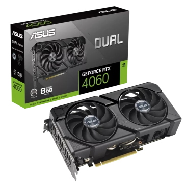 Card màn hình VGA ASUS Dual GeForce RTX 4060 EVO 8GB GDDR6