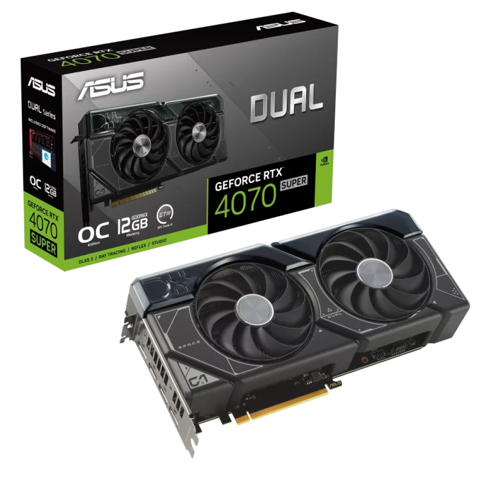 Card màn hình VGA ASUS Dual GeForce RTX 4070 12GB GDDR6X