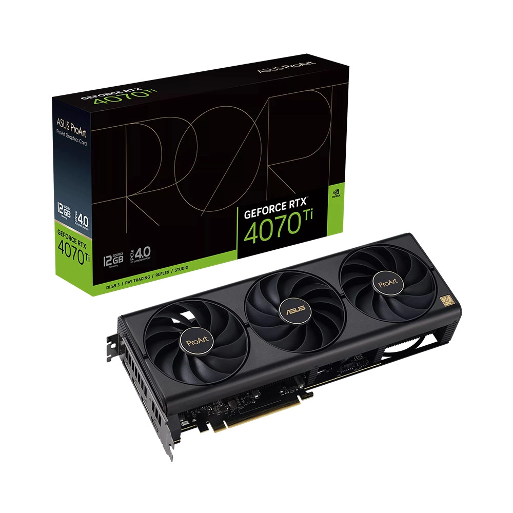 Card màn hình VGA ASUS ProArt GeForce RTX 4070 12GB GDDR6X