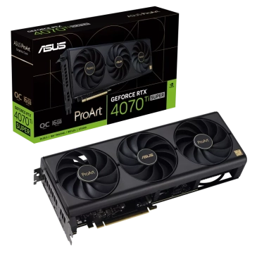 Card màn hình VGA ASUS ProArt GeForce RTX 4070 Ti SUPER 16GB GDDR6X OC Edition (ROART-RTX4070TIS-O16G)