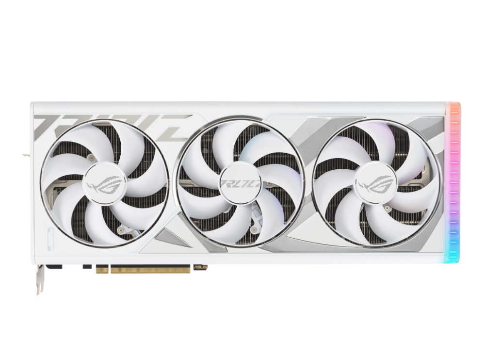 Card màn hình VGA ASUS ROG Strix GeForce RTX 4090 24GB GDDR6X White OC Edition (ROG-STRIX-RTX4090-O24G-WHITE)