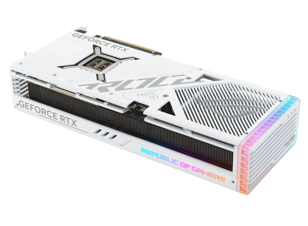Card màn hình VGA ASUS ROG Strix GeForce RTX 4090 24GB GDDR6X White OC Edition (ROG-STRIX-RTX4090-O24G-WHITE)