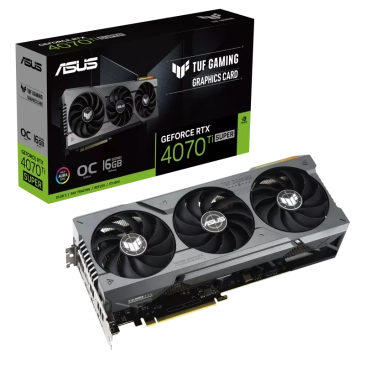 Card màn hình VGA ASUS TUF Gaming GeForce RTX 4070 Ti White OC Edition 12GB GDDR6X