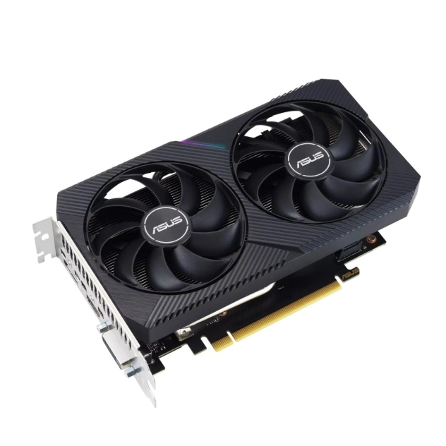 VGA Asus RTX 3050 Dual 8GB GDDR6 2 Fan V2 (DUAL-RTX3050-8G-V2)