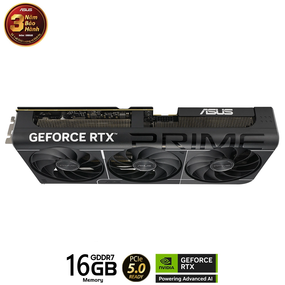 Card màn hình VGA Asus Prime GeForce RTX 5070 Ti 16GB GDDR7
