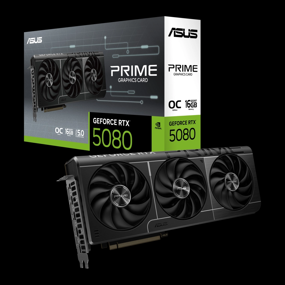 VGA Asus Prime GeForce RTX 5080 16GB GDDR7 OC Edition