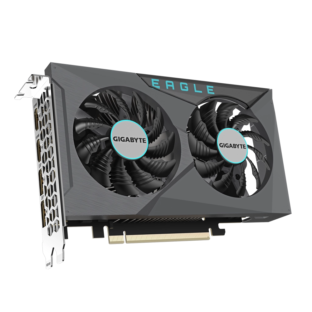 Card màn hình VGA GIGABYTE GeForce RTX 3050 EAGLE OC 6G (GV-N3050EAGLE OC-6GD)