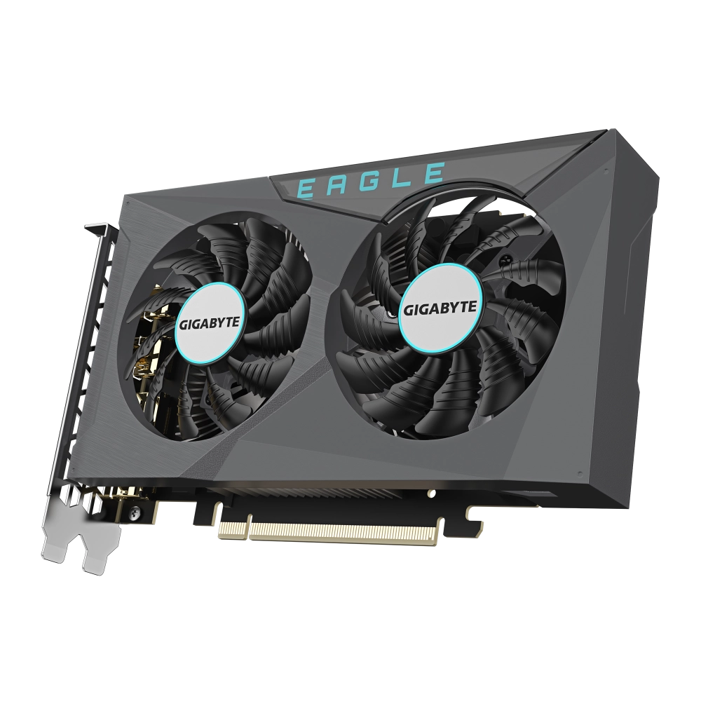 Card màn hình VGA GIGABYTE GeForce RTX 3050 EAGLE OC 6G (GV-N3050EAGLE OC-6GD)