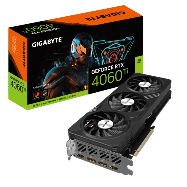 Card màn hình VGA GIGABYTE GeForce RTX­­ 4060 Ti GAMING OC 16GB