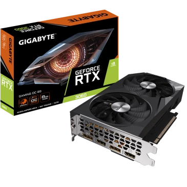 VGA Gigabyte GeForce RTX 3060 GAMING OC 8GB (GV-N3060GAMING OC-8GD)