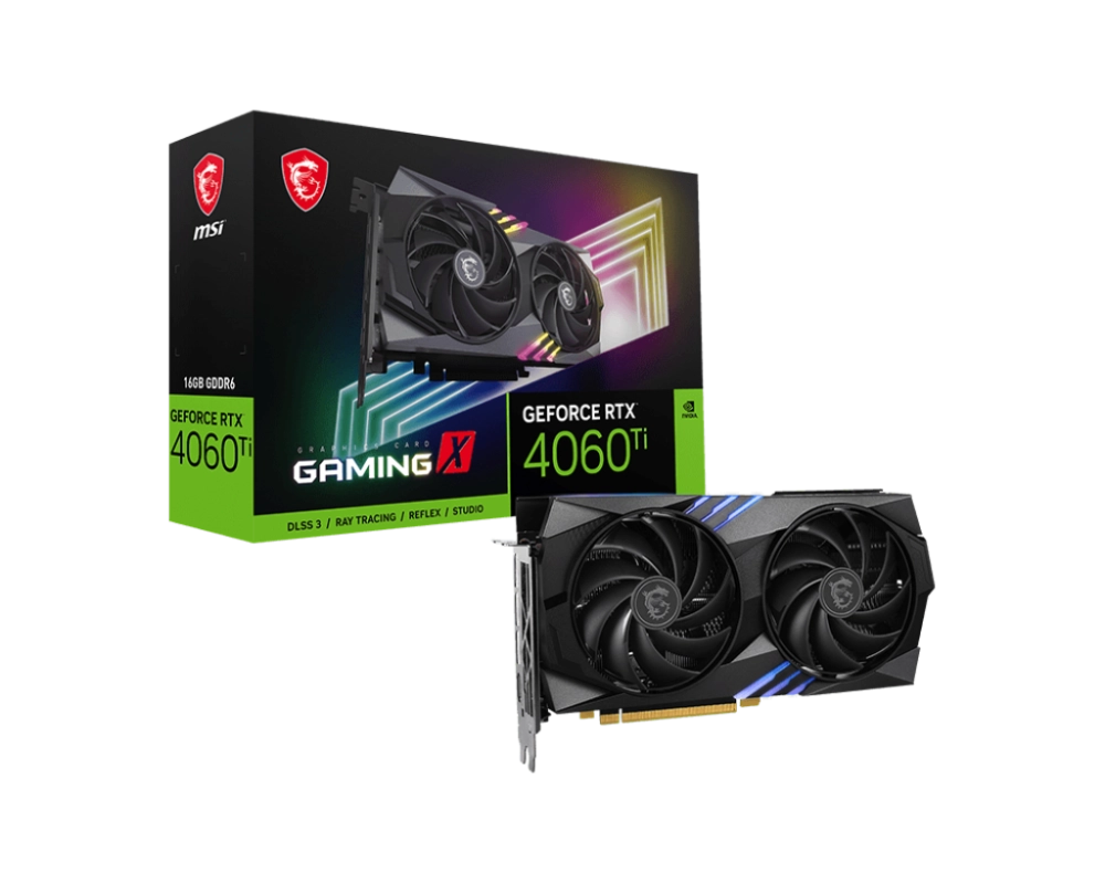 Card màn hình VGA MSI GeForce RTX 4060 Ti Gaming X 16G