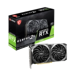 Card màn hình VGA VGA MSI RTX 3060 12GB GDDR6 Ventus 2X OC LHR (GeForce RTX 3060 VENTUS 2X 12GB OC LHR)