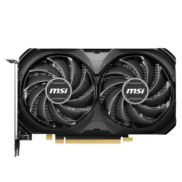 Card màn hình VGA MSI RTX 4060 TI Ventus 2X Black 8GB GDDR6 OC