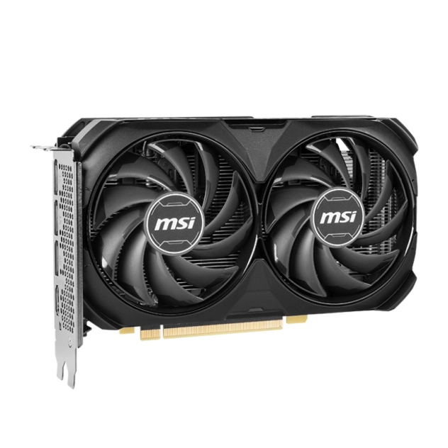 Card màn hình VGA MSI RTX 4060 TI Ventus 2X Black 8GB GDDR6 OC