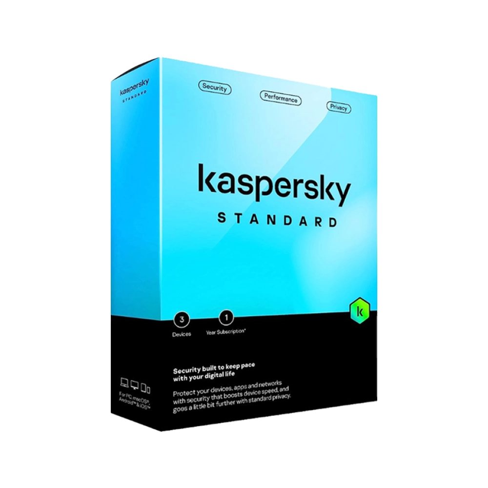 Phần Mềm Diệt Virus Kaspersky Anti-Virus 1PC/12TH Box
